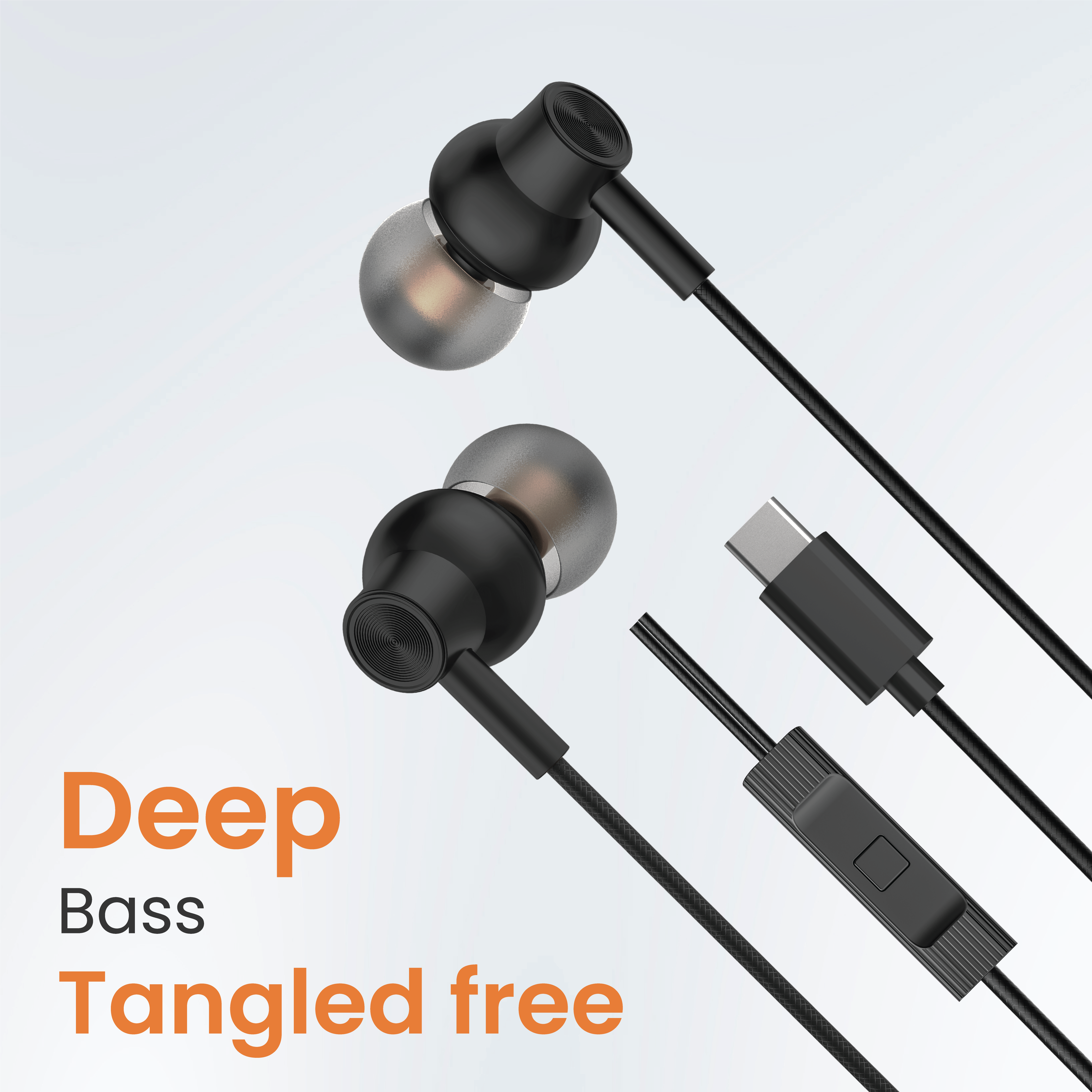 JC SyncVibe Type-C Wired Earphones